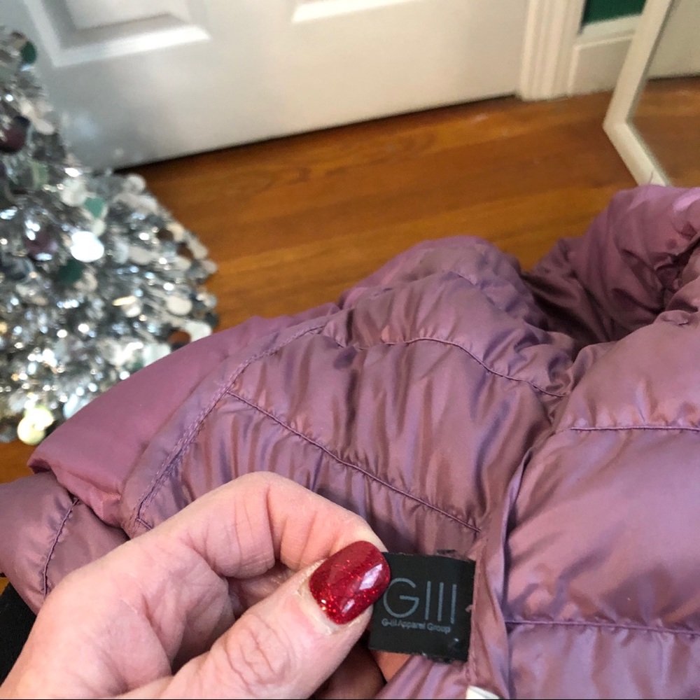 GIII dusty rose goosedown jacket small - Picture 8 of 10